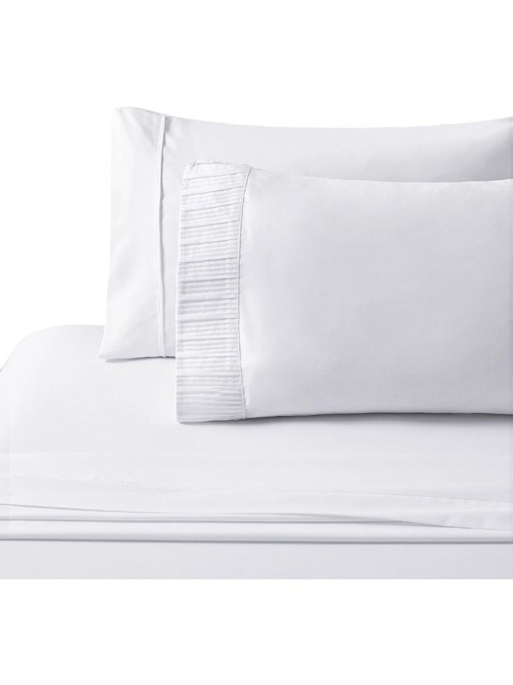 Ultra Soft Silky Bamboo Rayon Deep Pocket 6-Piece Queen Sheet Set, White